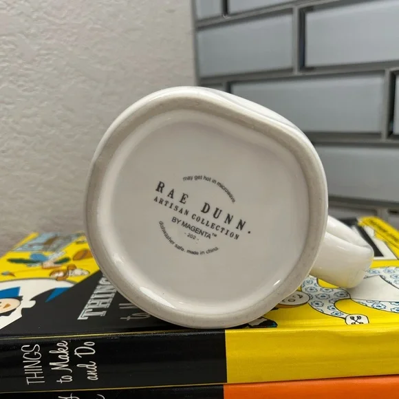 Rae Dunn Tea Mug Glazed Ceramic Farmhouse - Picture 8 of 10